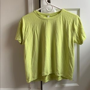 Lulu Lemon Train to Be Short Sleeve *stripe